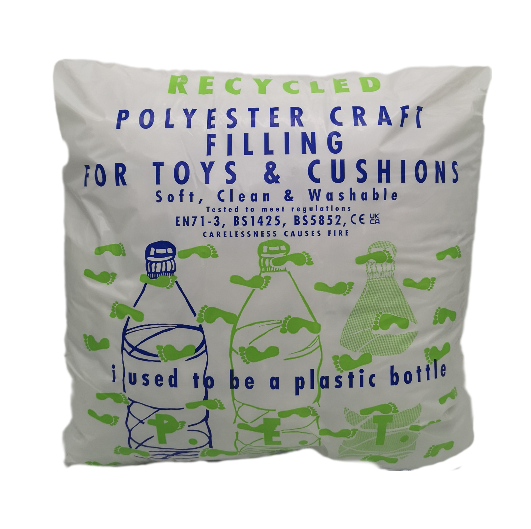 Recycled Polyester Craft Stuffing, 200g