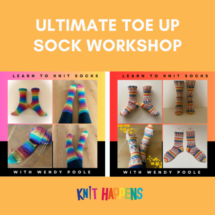 Ultimate Learn To Knit Socks Workshop