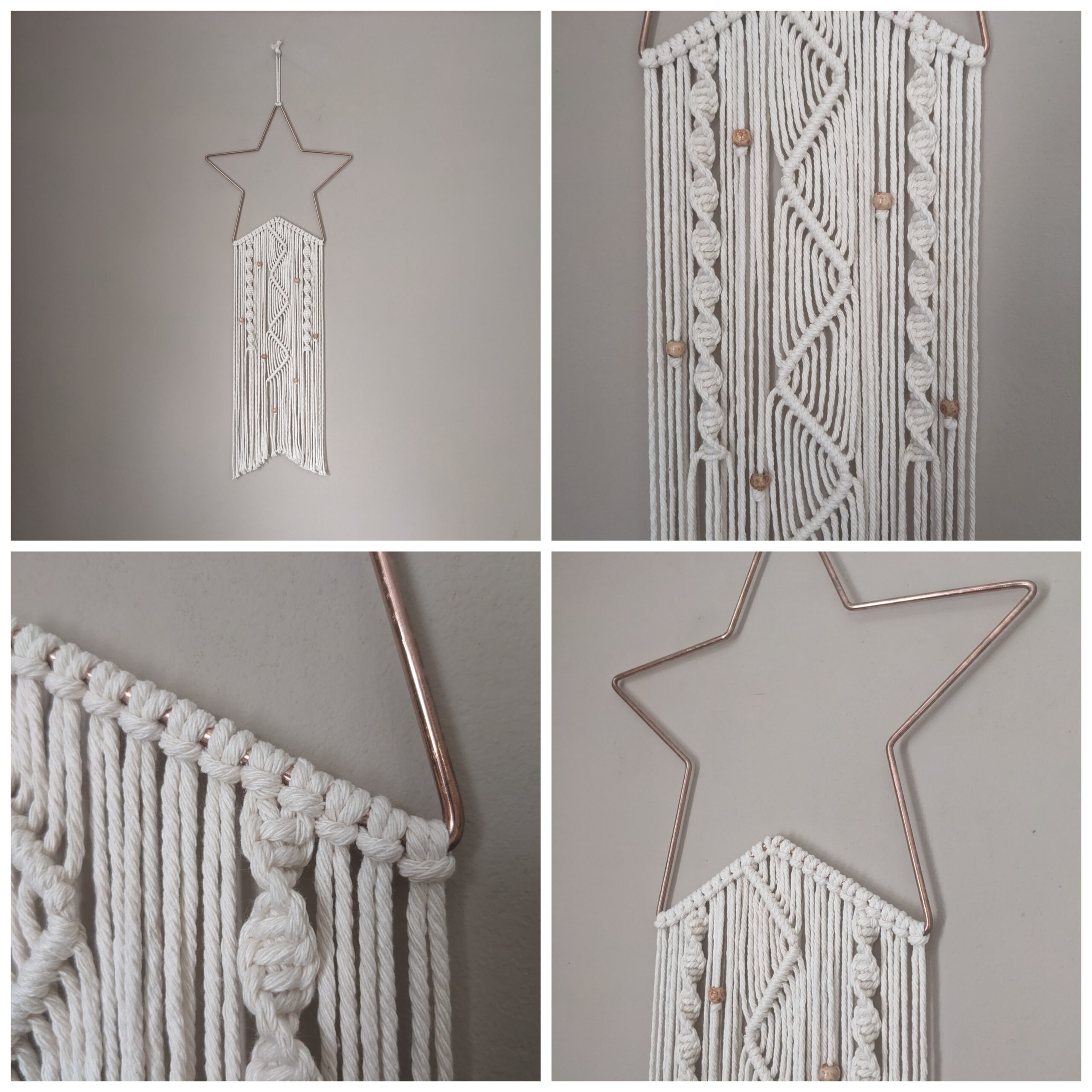 Star macrame online wall hanging